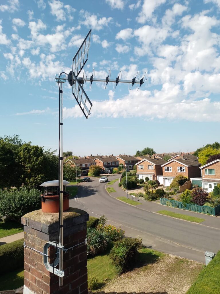 Marks Electronics Digital New High Gain Wide Band Digital Freeview Aerial Installation
